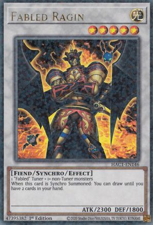 Fabled Ragin (Duel Terminal) [HAC1 - HAC1-EN146]