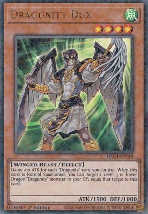 Dragunity Dux (Duel Terminal) [HAC1 - HAC1-EN149]