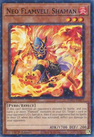 Neo Flamvell Shaman (Duel Terminal) (HAC1-EN071) - Hidden Arsenal: Chapter 1 1st Edition