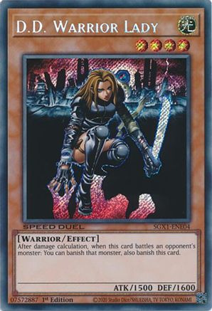 D.D. Warrior Lady (Secret Rare) [SGX1-ENE04]