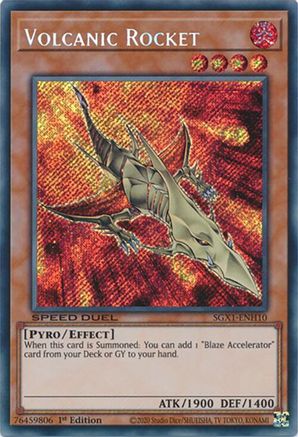 Volcanic Rocket (Secret Rare) [SGX1-ENH10]