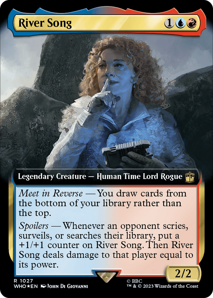 River Song (Extended Art) (Surge Foil) [WHO - 1027]