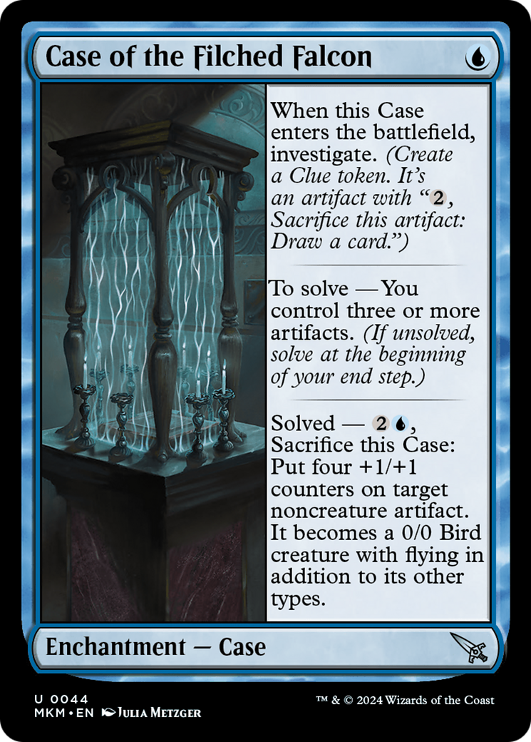 Case of the Filched Falcon [MKM - 44]