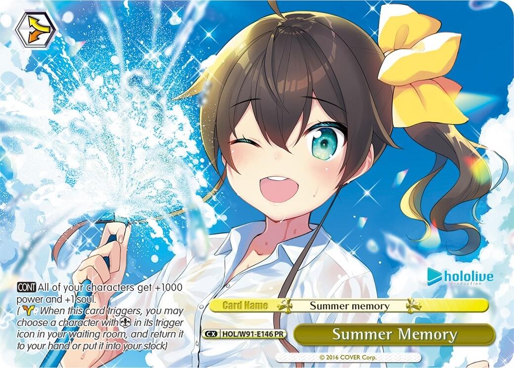 Summer Memory (PR) [HOL/W91 - HOL/W91-E146 PR]