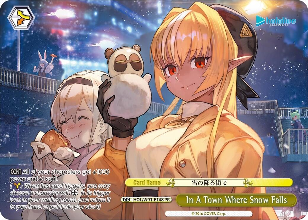 In A Town Where Snow Falls (PR) [HOL/W91 - HOL/W91-E148 PR]