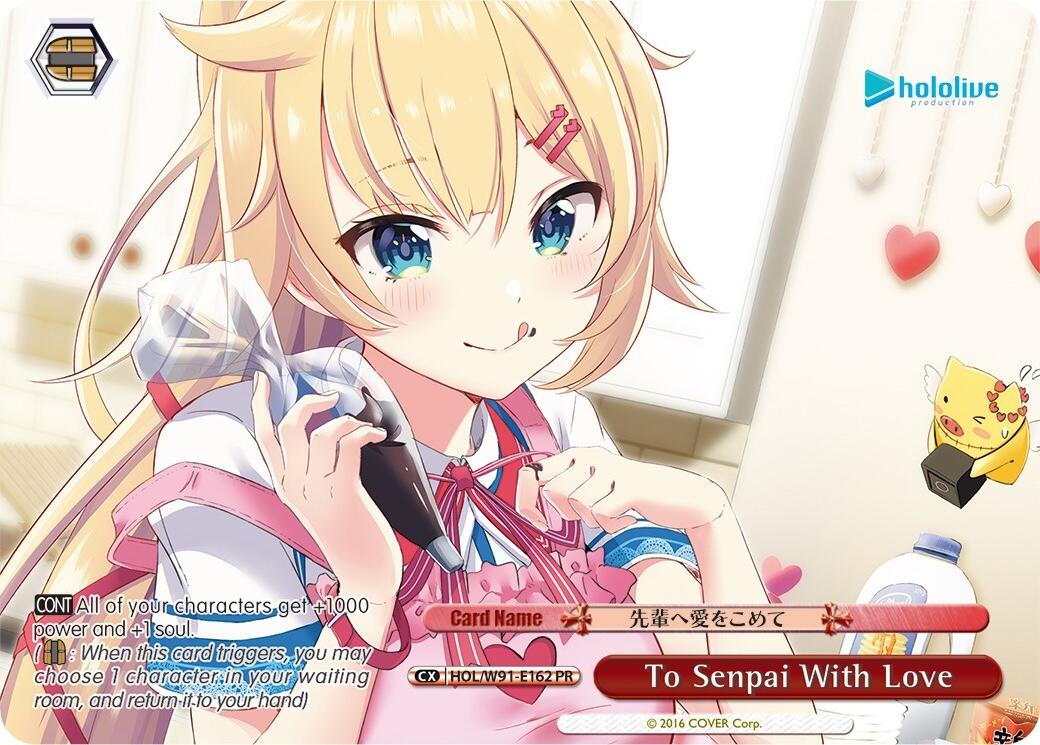 To Senpai With Love (PR) [HOL/W91 - HOL/W91-E162 PR]