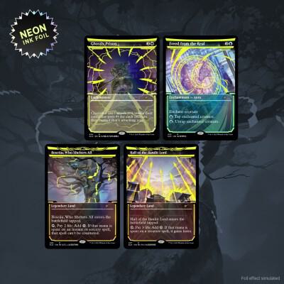 Showcase: Neon Dynasty - Neon Ink Foil Edition - Secret Lair Drop Series (SLD)
