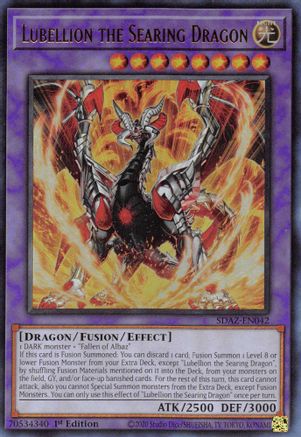 Lubellion the Searing Dragon [SDAZ - SDAZ-EN042]