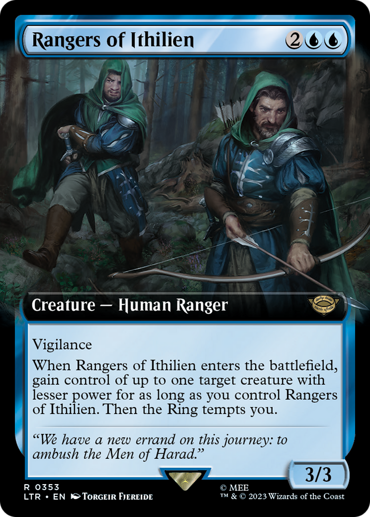 Rangers of Ithilien (Extended Art) [LTR - 353]
