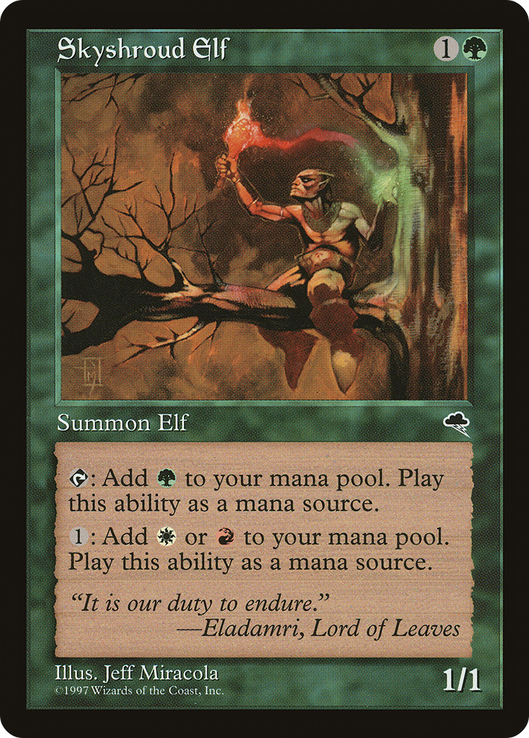 Skyshroud Elf [TMP - 255]