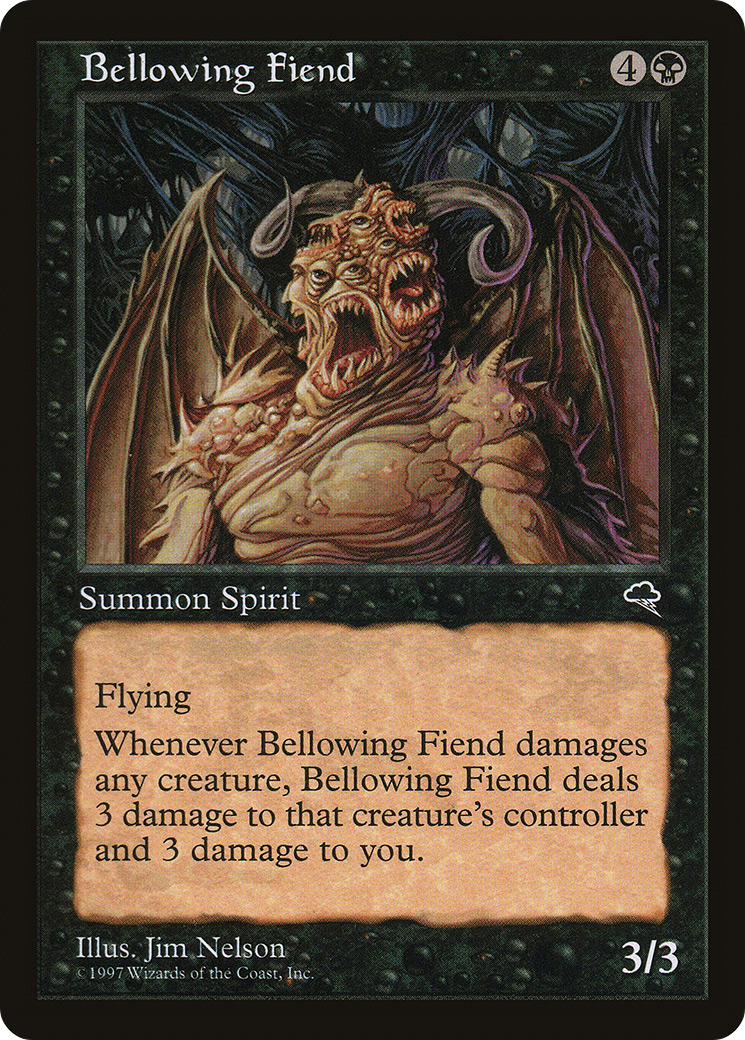 Bellowing Fiend [TMP - 108]