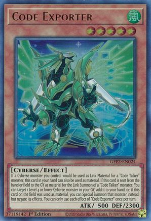 Code Exporter [GFP2 - GFP2-EN024]