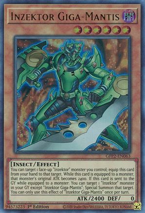 Inzektor Giga-Mantis [GFP2 - GFP2-EN063]