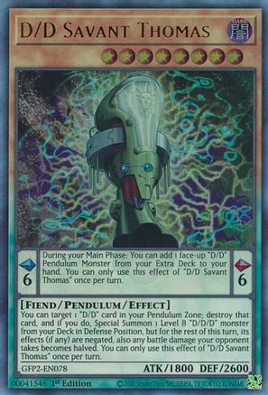 D/D Savant Thomas [GFP2 - GFP2-EN078]