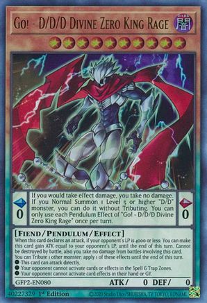 Go! - D/D/D Divine Zero King Rage [GFP2 - GFP2-EN080]