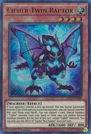 Cipher Twin Raptor [GFP2 - GFP2-EN109]