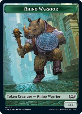 Rhino Warrior Token [SNC - 11]