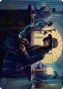 Wiretapping Art Card [ASSNC - 15]