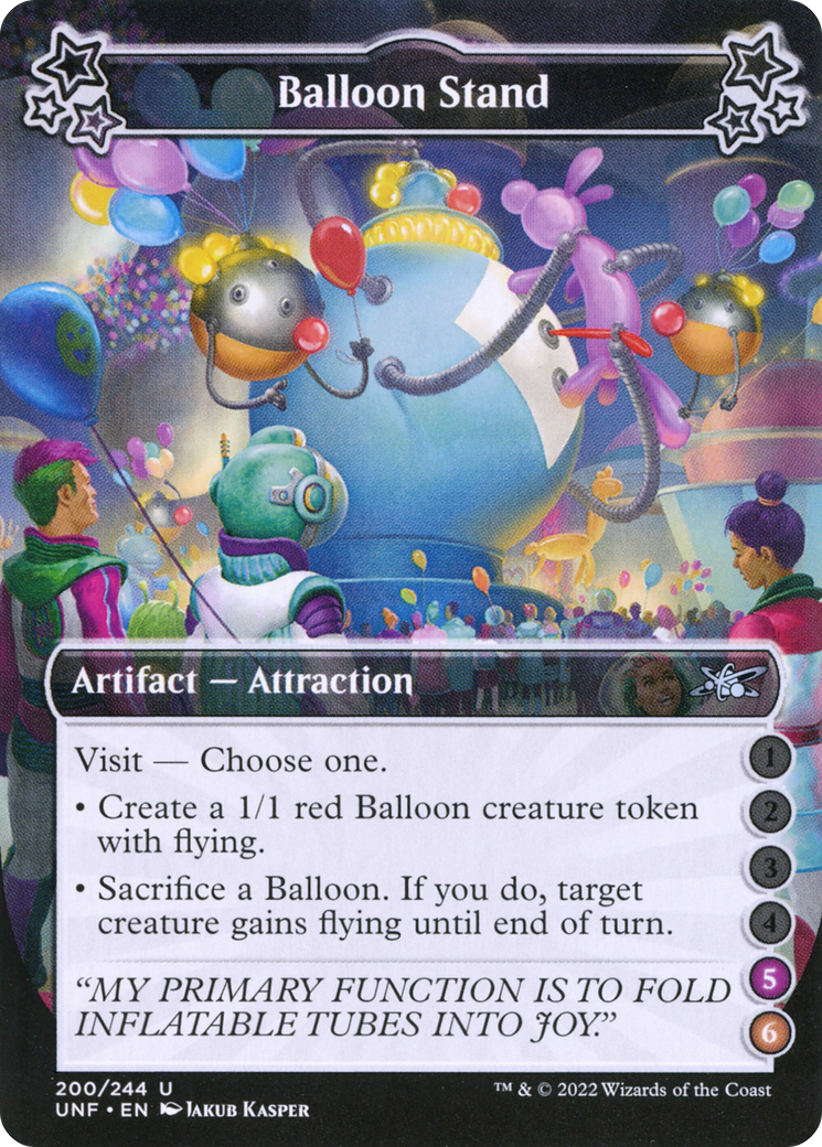 Balloon Stand (5-6) [UNF - 200]