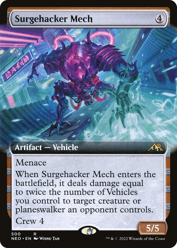 Surgehacker Mech (Extended Art) [NEO - 500]