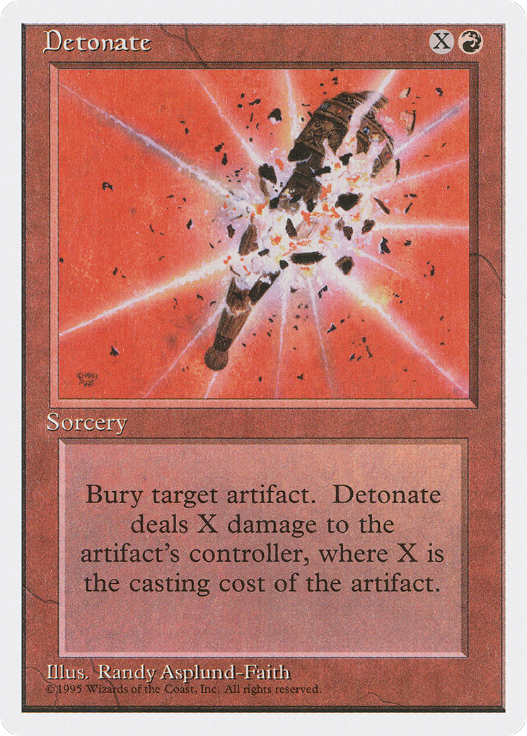 Detonate [4ED - N/A]