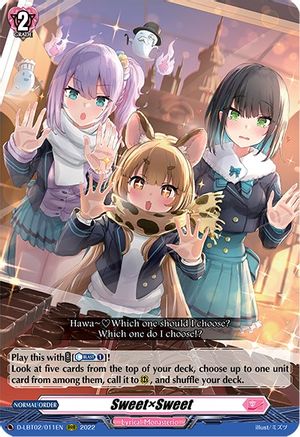 SweetxSweet (D-LBT02/011EN) - D-LBT02: Lyrical Monasterio ~It's a New School Term!~