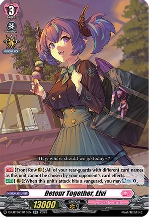 Detour Together, Elvi (D-LBT02/015EN) - D-LBT02: Lyrical Monasterio ~It's a New School Term!~