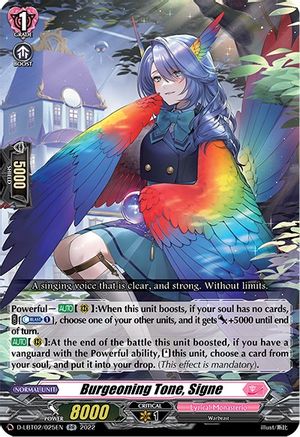 Burgeoning Tone, Signe [D-LBT02 - D-LBT02/025EN]