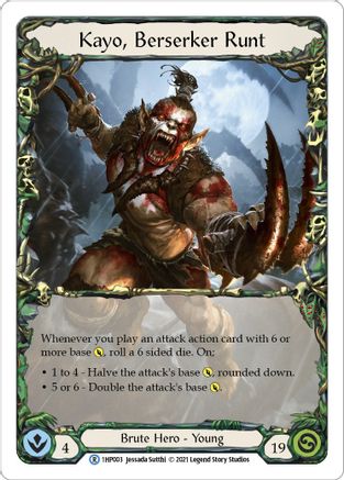 Kayo, Berserker Runt [1HP - 1HP003]