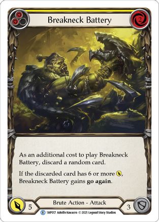 Breakneck Battery (Yellow) [1HP - 1HP017]