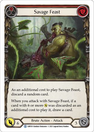 Savage Feast (Red) [1HP - 1HP019]