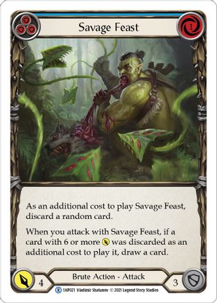 Savage Feast (Blue) [1HP - 1HP021]