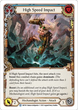 High Speed Impact (Blue) [1HP - 1HP195]
