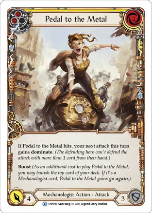 Pedal to the Metal (Yellow) [1HP - 1HP197]