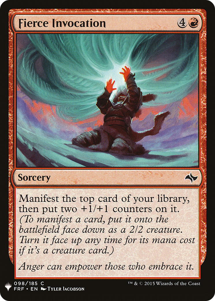 Fierce Invocation [LIST - 98]
