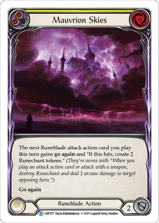 Mauvrion Skies (Yellow) [1HP - 1HP277]