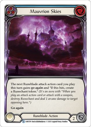 Mauvrion Skies (Blue) [1HP - 1HP278]