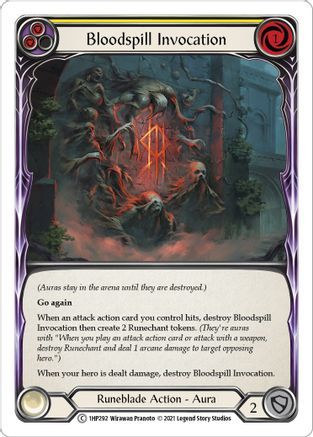Bloodspill Invocation (Yellow) [1HP - 1HP292]