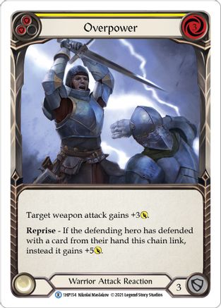 Overpower (Yellow) [1HP - 1HP154]