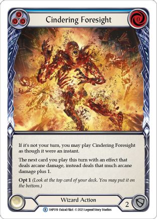 Cindering Foresight (Blue) [1HP - 1HP319]