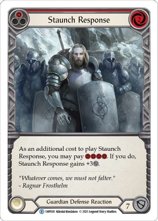 Staunch Response (Red) [1HP - 1HP058]