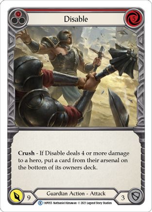 Disable (Red) [1HP - 1HP055]