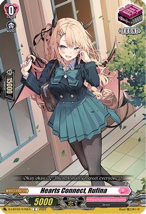 Hearts Connect, Rufina (D-LBT02/076EN) - D-LBT02: Lyrical Monasterio ~It's a New School Term!~