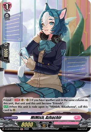MiMish, Azhachir (Holo) (D-LBT02/H05EN) - D-LBT02: Lyrical Monasterio ~It's a New School Term!~