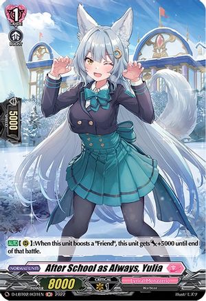 After School as Always, Yulia (Holo) (D-LBT02/H31EN) - D-LBT02: Lyrical Monasterio ~It's a New School Term!~