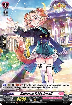 Radiance Pride, Irmeli (Holo) (D-LBT02/H35EN) - D-LBT02: Lyrical Monasterio ~It's a New School Term!~