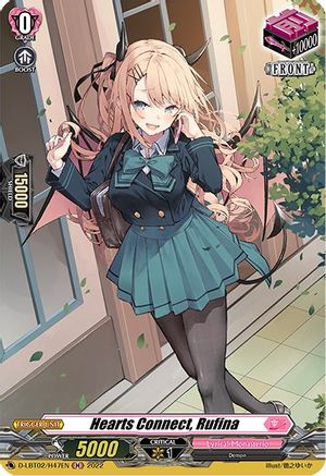 Hearts Connect, Rufina (Holo) (D-LBT02/H47EN) - D-LBT02: Lyrical Monasterio ~It's a New School Term!~
