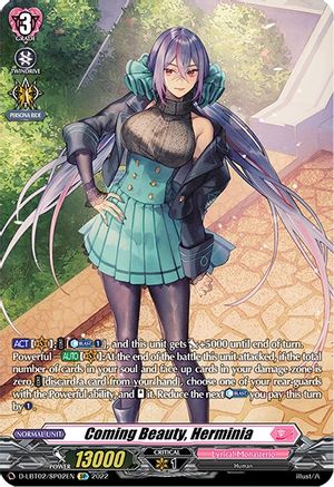 Coming Beauty, Herminia (SP) (D-LBT02/SP02EN) - D-LBT02: Lyrical Monasterio ~It's a New School Term!~