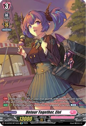 Detour Together, Elvi (SP) (D-LBT02/SP15EN) - D-LBT02: Lyrical Monasterio ~It's a New School Term!~