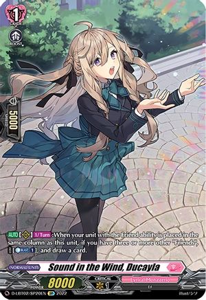 Sound in the Wind, Ducayla (SP) (D-LBT02/SP20EN) - D-LBT02: Lyrical Monasterio ~It's a New School Term!~